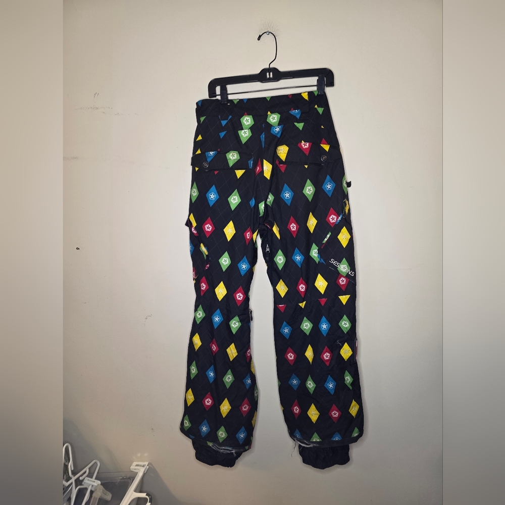 Sessions Ridge Series Jacket & Pants Set Diamond Pattern Size Medium - Picture 5 of 16